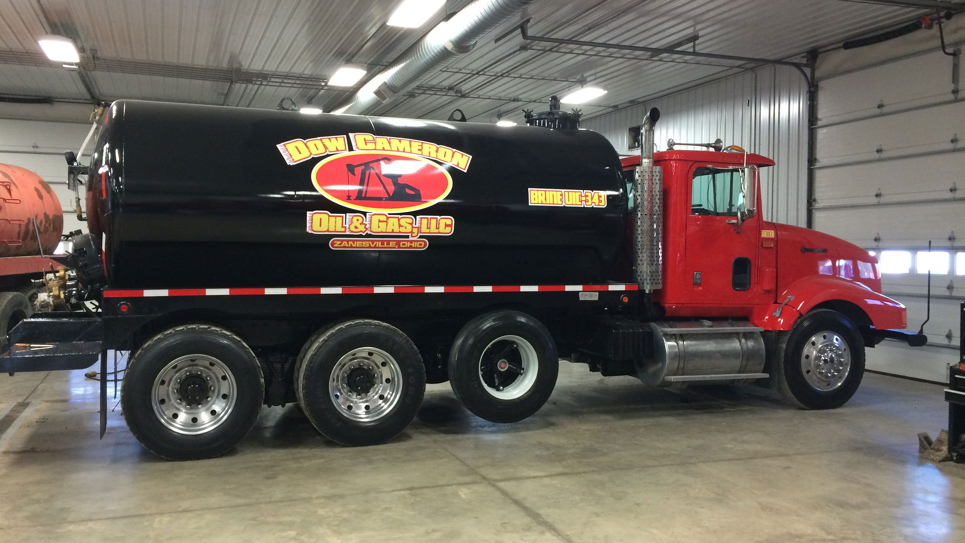 Dow Cameron Oil Gas Trucking Water Hauling Rigging Fracking Services Ohio Storage Water Hauling